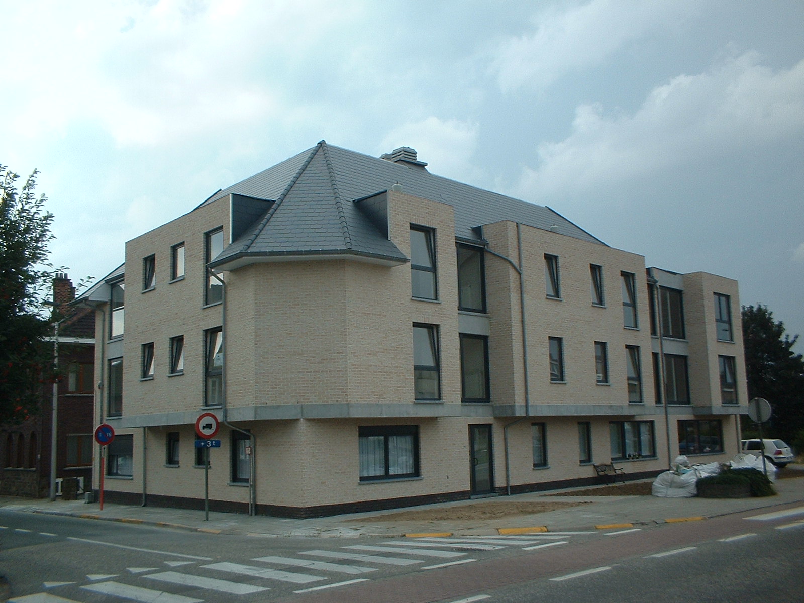 Realisatie dakwerken - hellend dak nieuwbouw project
